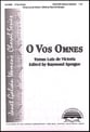 O Vos Omnes SSAA choral sheet music cover